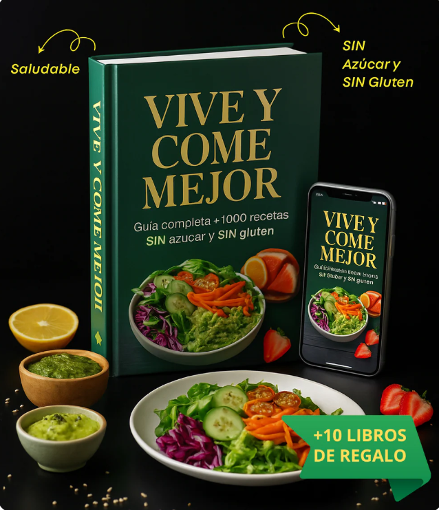 +1000 Platos Fáciles para Controlar Ansiedad y Potenciar tu Día